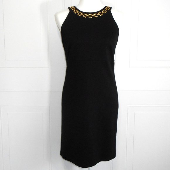 Michael Kors Dresses & Skirts - Michael Kors Studded Halter Sheath Dress